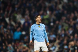 斯通斯：很高兴重返赛场做出贡献 我需要迅速适应比赛节奏