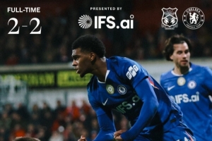 90分钟战报-切尔西2-2雷克瑟姆 加纳乔造乌龙阿昌庞破门