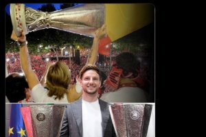 塞维利亚祝拉基蒂奇38岁生日快乐，效力期间2次问鼎欧联杯