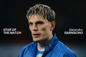 造乌龙+加时破门！加纳乔当选本轮足总杯切尔西队内最佳球员