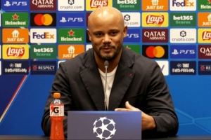 孔帕尼：我们习惯在绝大多数比赛被视为热门，但一切皆有可能