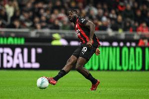 和莱奥并列队内榜首！加盟米兰后，福法纳各项赛事共送出13次助攻