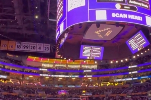 看不惯？湖人现场DJ播报阿德巴约83分 主场球迷发出阵阵嘘声