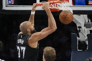 索然无味！戈贝尔4中3得到9分5板4助 正负值-38第二低