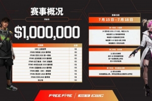 EWC官宣：FreeFire正式登陆2026电竞世界杯100万美元奖金池