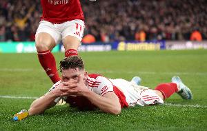 枪迷是否满意？约克雷斯16球追平埃基蒂克，5大联赛新援仅次于3人