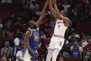 哭笑不得！勇士近8战苦吞7败！唯一赢下的是火箭……