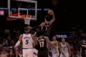 雄鹰展翅！麦科勒姆输送炮弹 杰伦·约翰逊远程起飞滑翔单臂炸筐