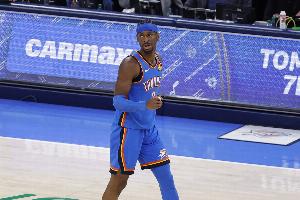 SGA谈20+纪录：如接下来每场都能这样赢 我就是全世界最开心的人