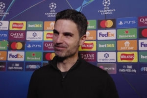 阿尔特塔：埃泽的魔法时刻决定了比赛走势，引领我们通向1/4决赛