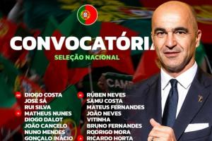 葡萄牙主帅：格雷罗主动要求不踢欧国联，因此不在世界杯候选中