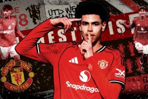 红魔新天才！太阳报：17岁阿贾伊闪耀曼联青年队，可能参加季前赛