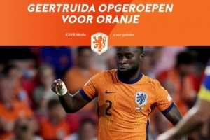 官方:阿森纳后卫廷伯因伤缺席本月国家队比赛 荷兰征召海特勒伊达