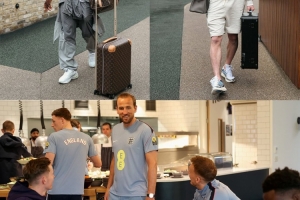 英格兰国家队官方：萨卡、赖斯、凯恩等人来国家队训练营报到