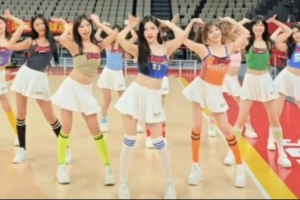 深圳男篮主场啦啦队晒舞蹈视频：好多小可爱来啦