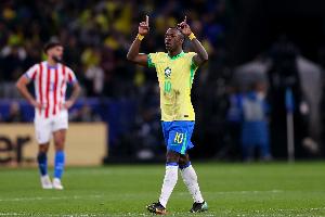 六台：维尼修斯感觉轻微不适但无大碍，有望出战克罗地亚