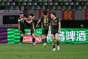 战国安浙江队仅173次成功传球，为2016年8月以来单场联赛最少