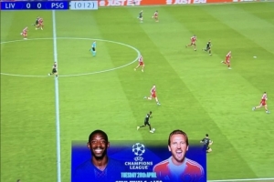 邮报：亚马逊提前宣传巴黎vs拜仁，被认为是不尊重利物浦和皇马